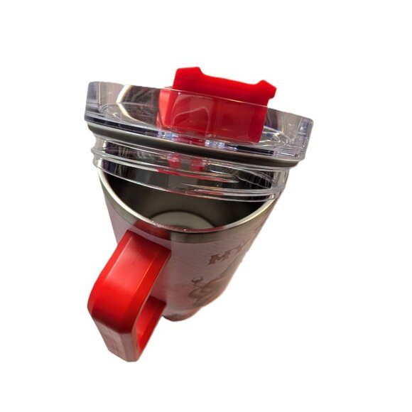 Large 40 oz Tumbler with Handle For SISTER Floral Roses with Straw New - Picture 9 of 11